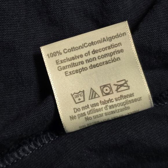 Russell Athletic Men’s Large Blue Cotton Shorts Elastic Waist - Picture 3 of 6